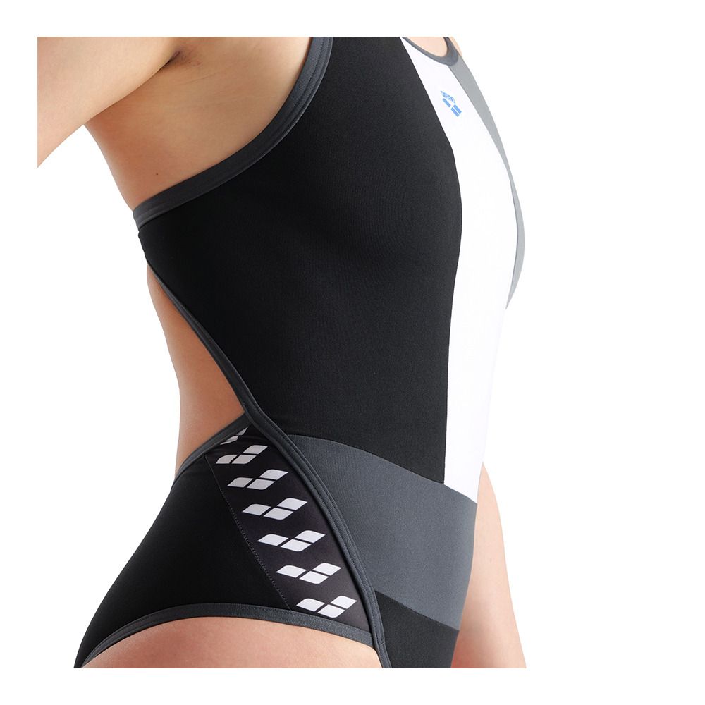 Arena ICONS - Maillot de bain 1 pièce Femme black/asphalt/ardesia