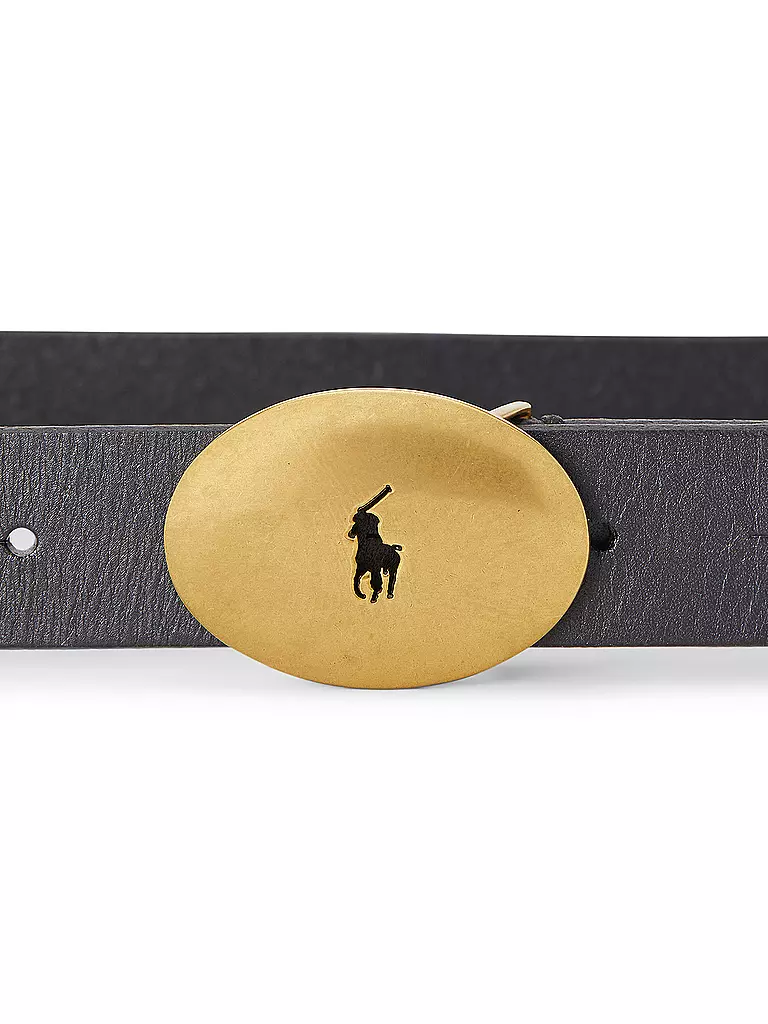 POLO RALPH LAUREN Gürtel schwarz