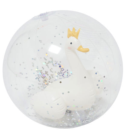 SunnyLife Bådebold - 35 cm - 3D - Princess Swan Multi