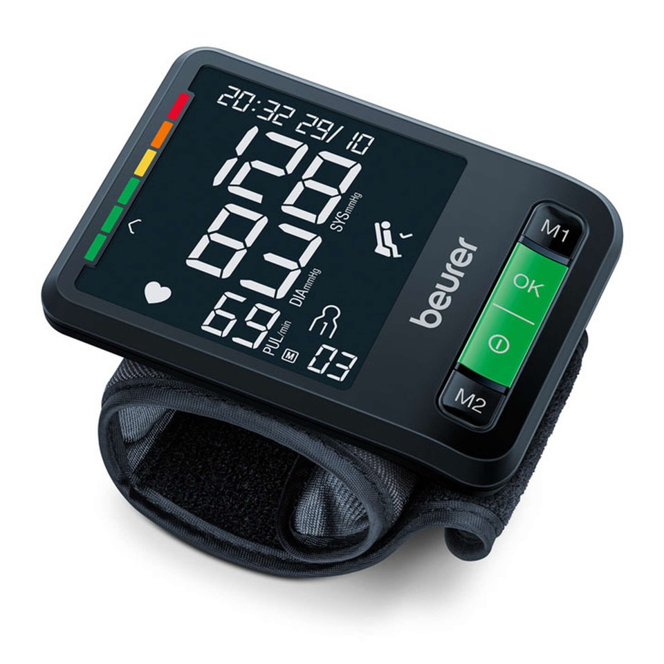 Beurer -BC 87 Blood Pressure Monitor Wrist Bluetooth - 5 Years Warranty
