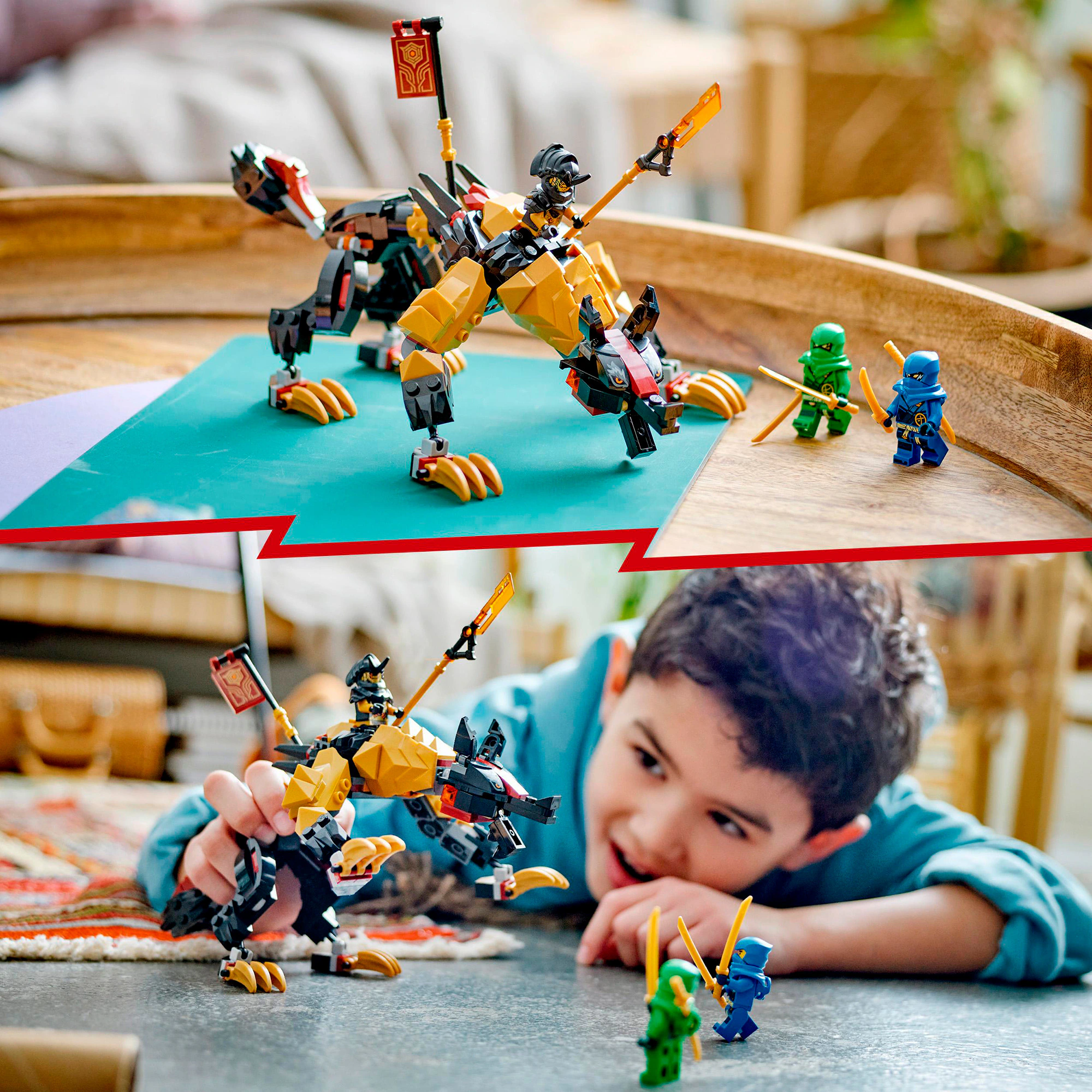 LEGO Konstruktionsspielzeug Ninjago Jagdhund des kaiserlichen Jägers