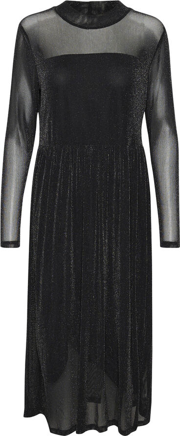 Kaffe KAolga Mesh Dress Black deep