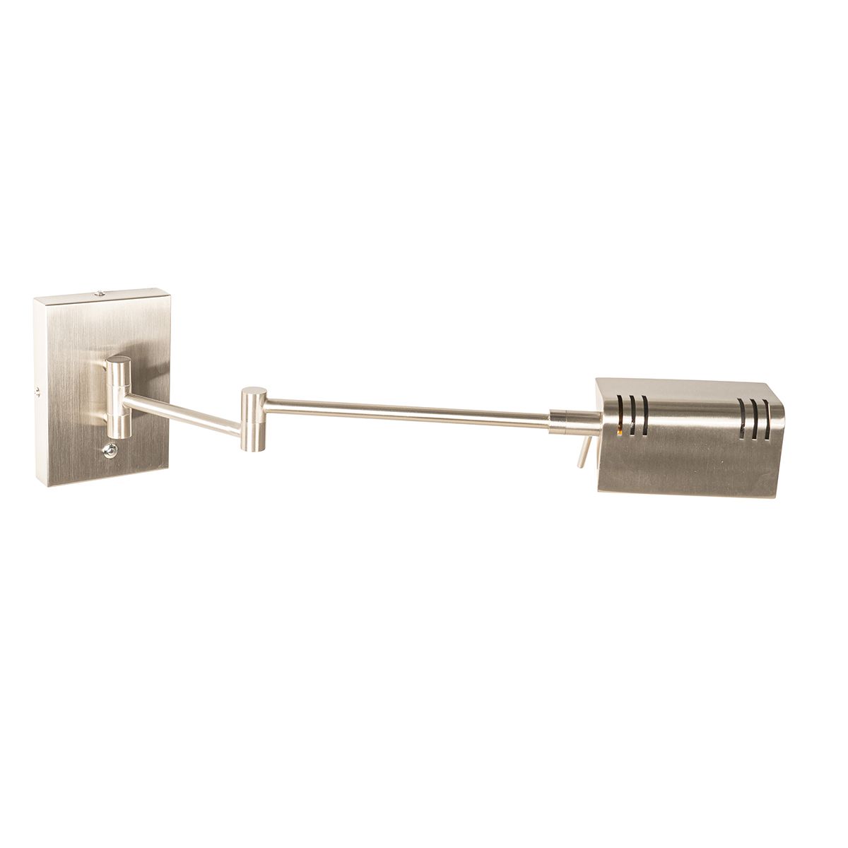 Design wandlamp staal incl. LED dimbaar - Notia