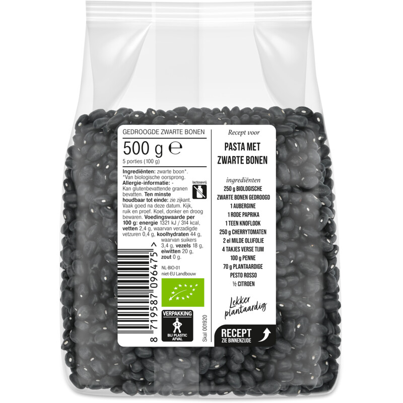 AH Terra Biologisch zwarte bonen gedroogd