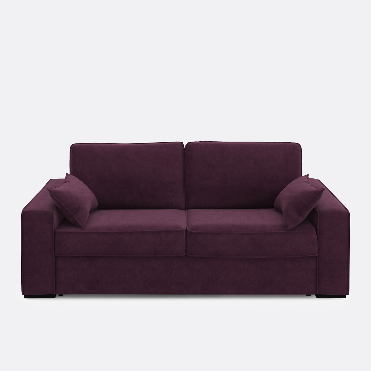 LA REDOUTE INTERIORS<br>Cama Fluweel, espuma Cecilia