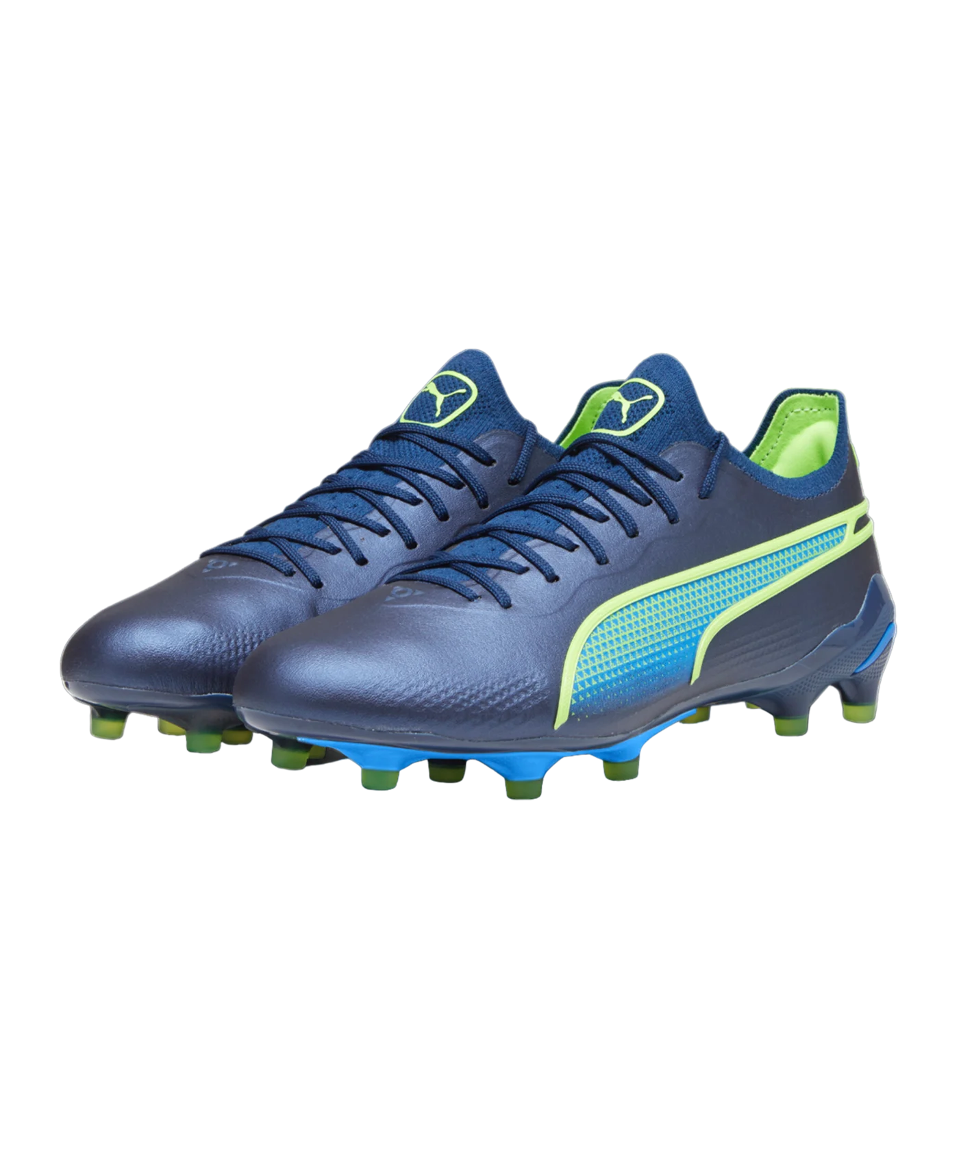 PUMA KING Ultimate FG/AG Gear Up Damen Blau Grün F02