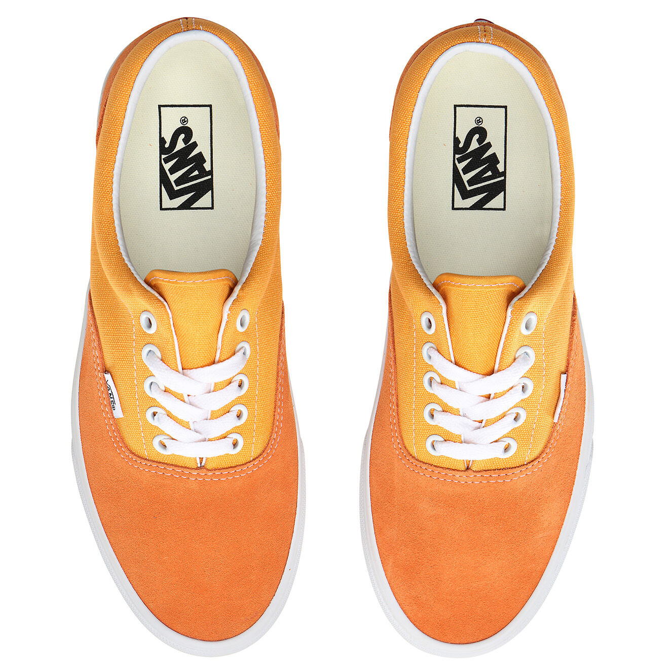 Vans Sneakers en Velours de Cuir et Toile UA Era orange