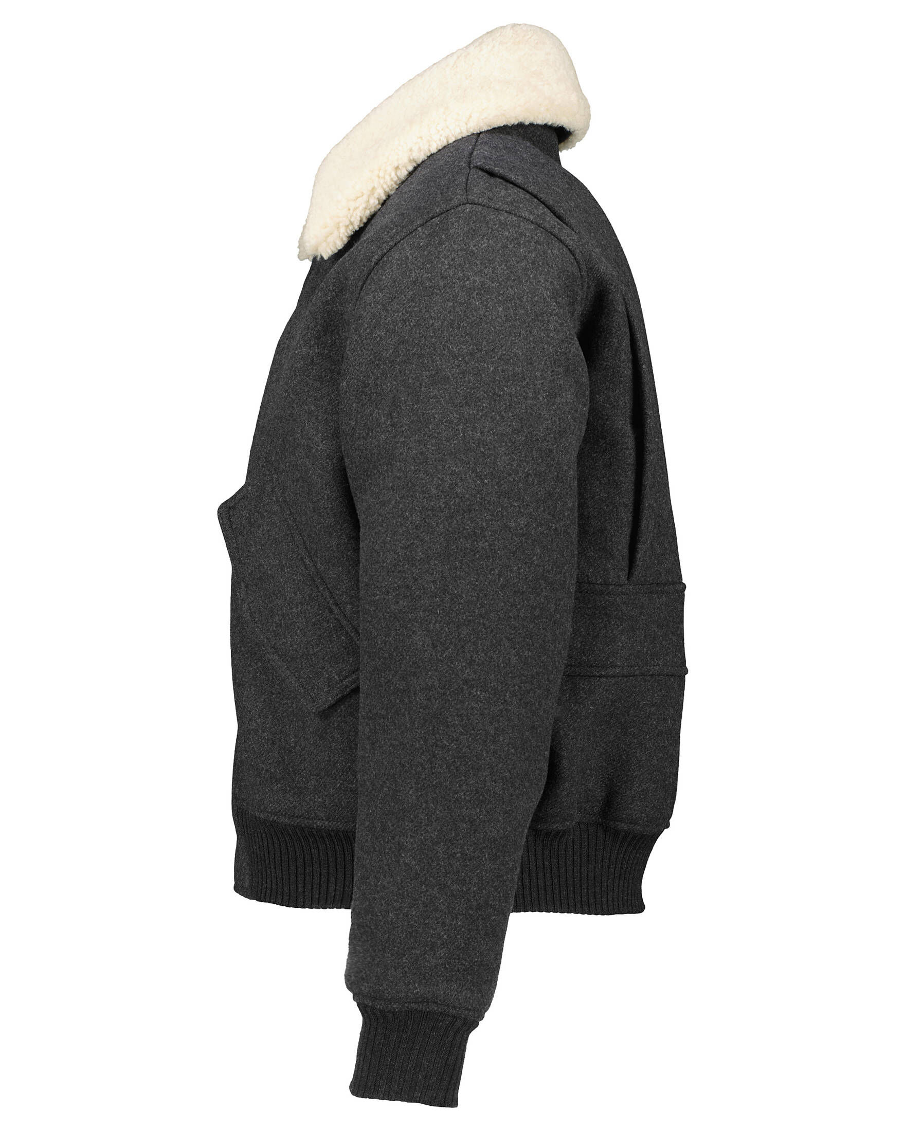 Ami Paris| Herren Wolljacke SHEARLING COLLAR JACKET