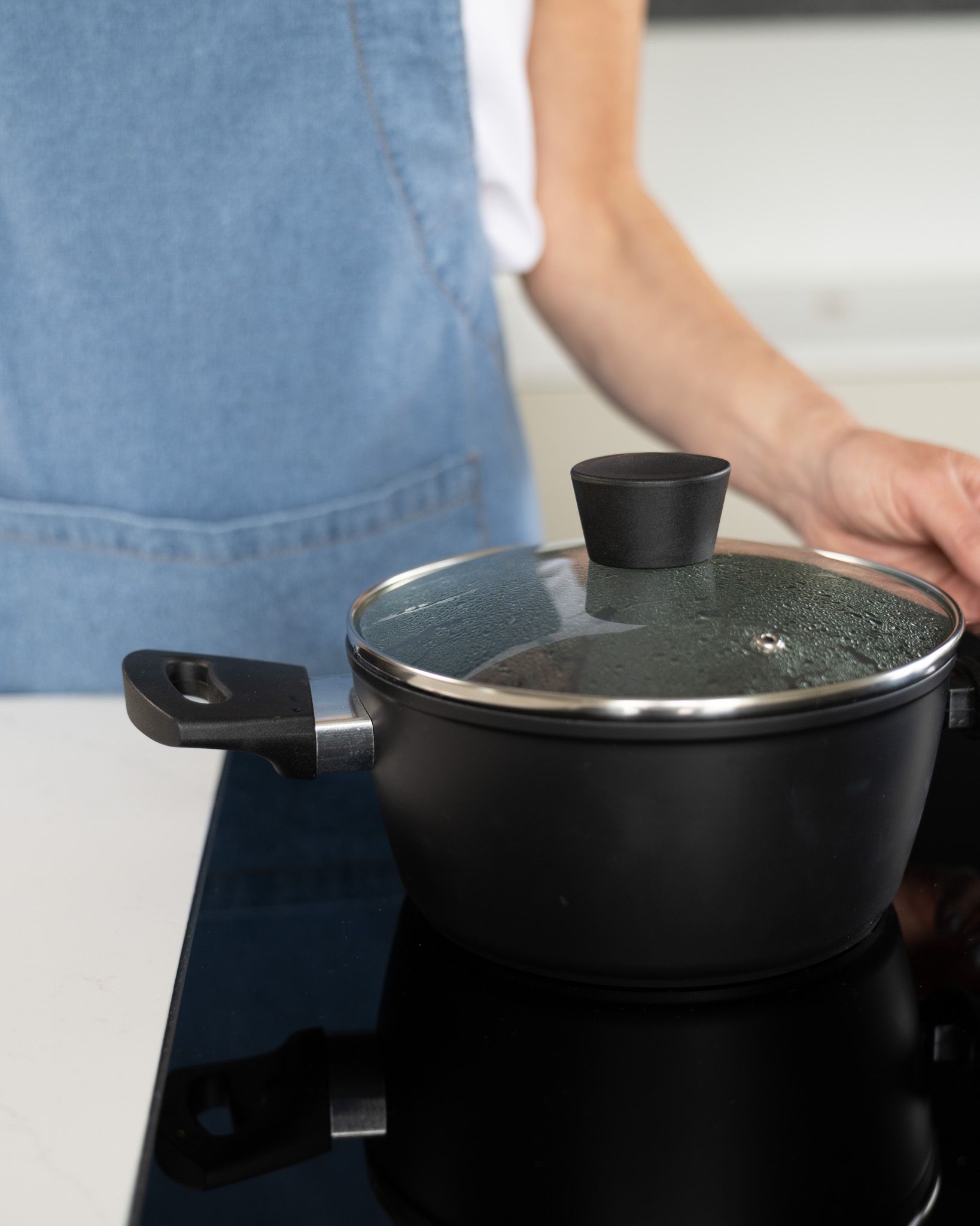 Kasserolle med lokk 2,7L Novi