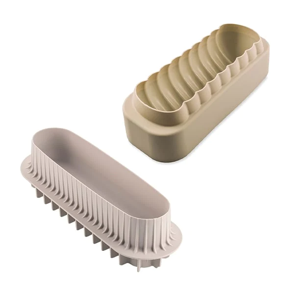 Lot moule en silicone 3D Meringua et moule à insert bûche Silikomart