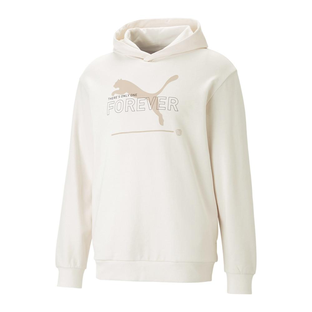 Puma Sweat Ecru Homme Puma Fd Ess