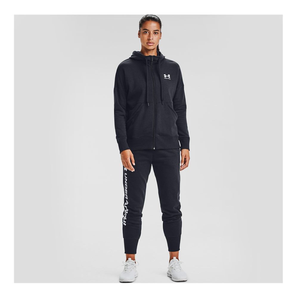 Under Armour RIVAL FLEECE - Sweat Femme noir