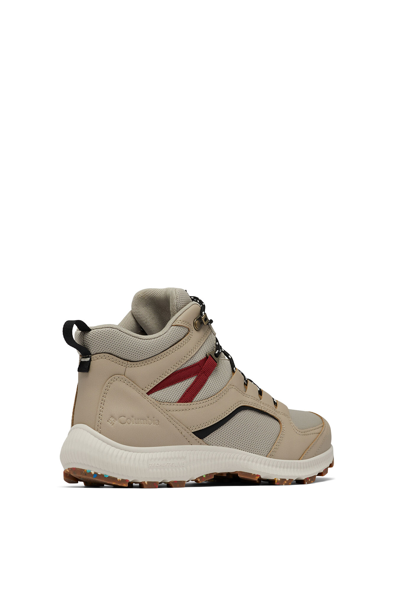 Bota de caminhada masculina Columbia Re-Peak™ Mid-Cut - Bege Médio
