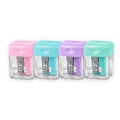 Faber Castell - Mini taille crayon - 1 trou - disponible dans différentes couleurs