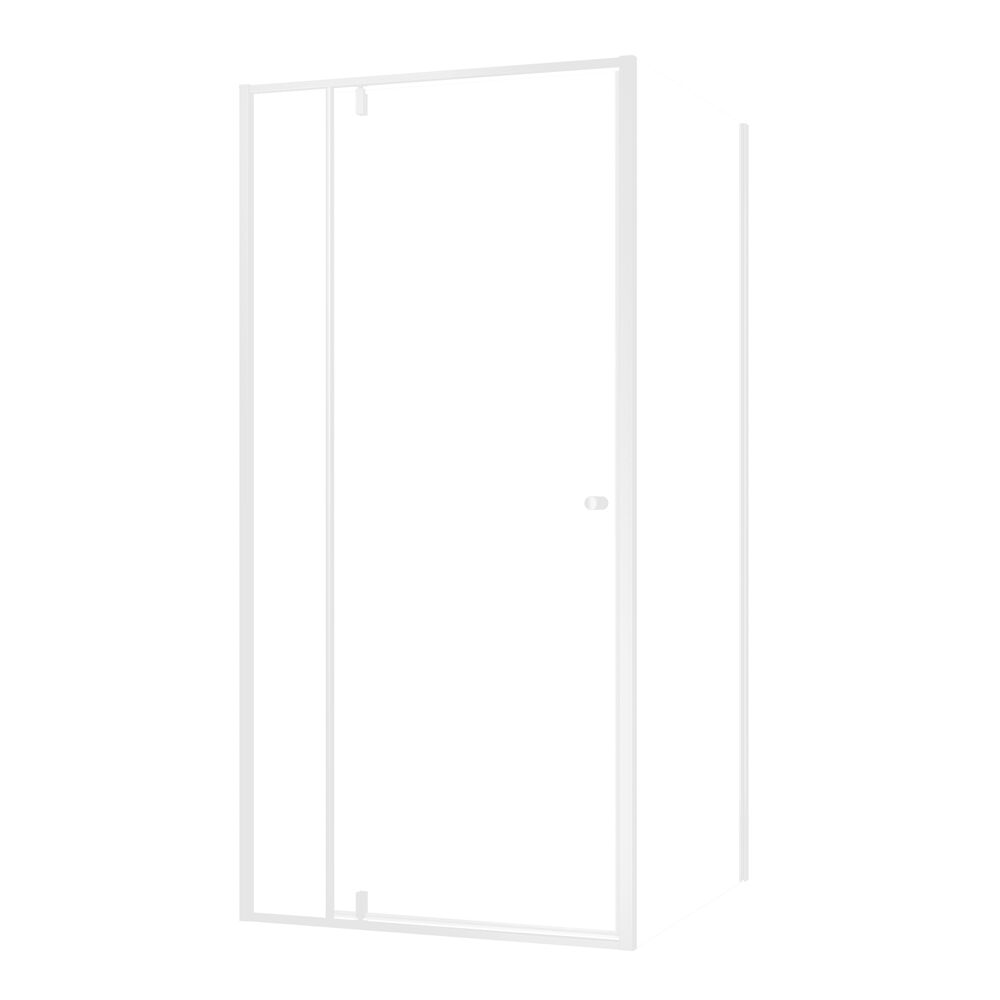 Sealskin Contour douchecabine met draaideur 90x90cm wit mat