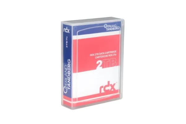 Overland-Tandberg 8731-RDX, RDX-patron, RDX, 2 TB, Sort, RDX QuikStor, 150 MB/s
