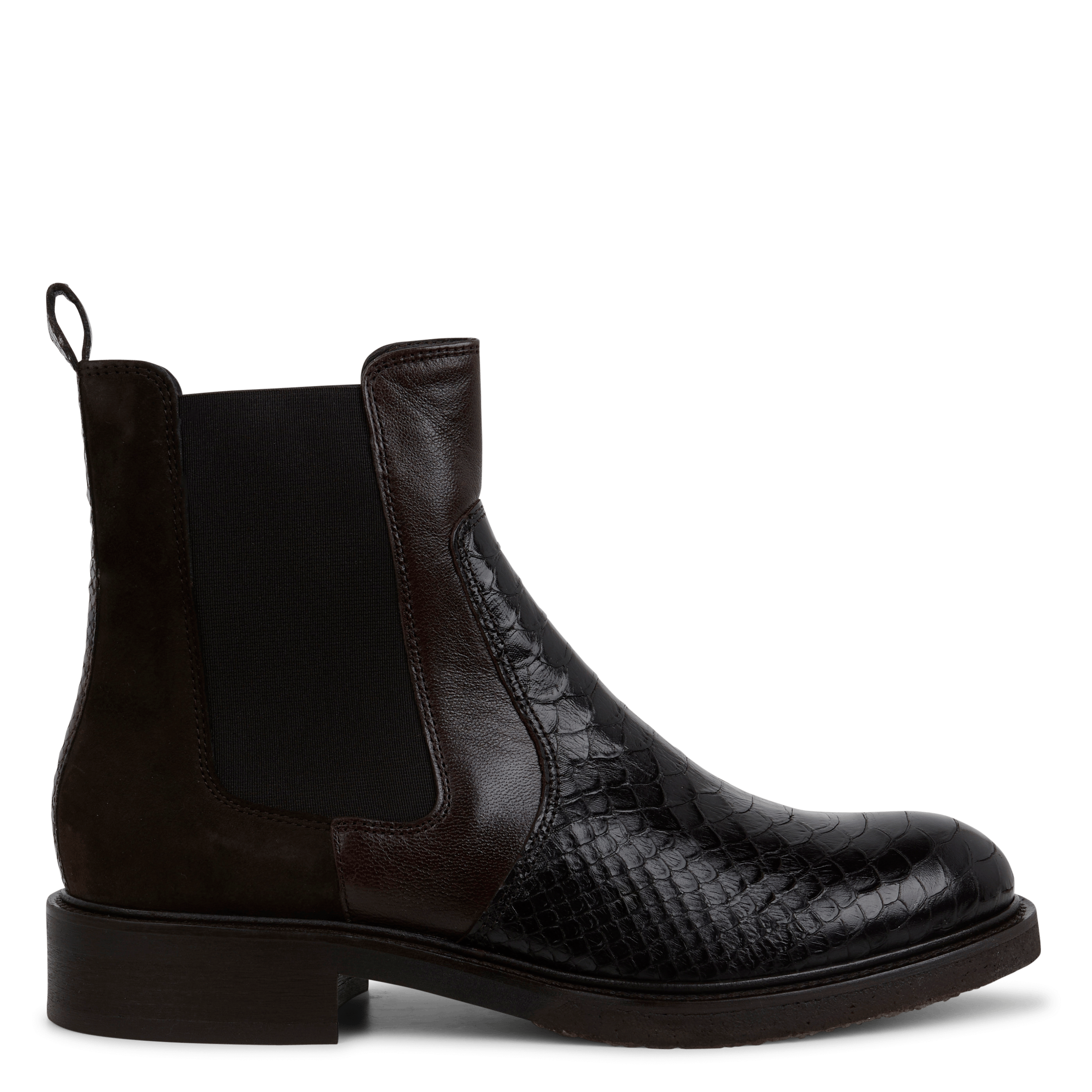 Bottes en cuir | Violet