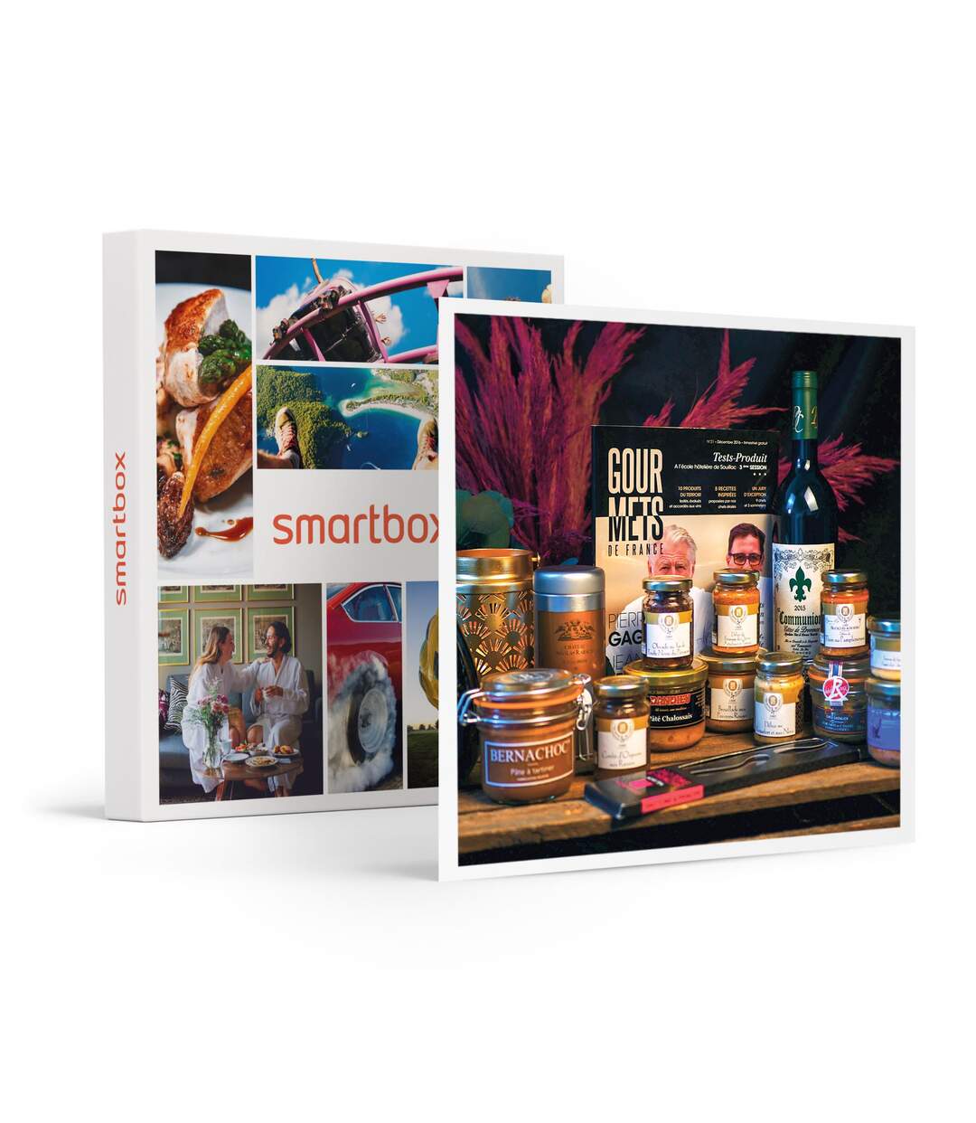 Coffret Luxe Signature : 15 produits gourmets livrés à domicile - SMARTBOX - Coffret Cadeau Gastronomie