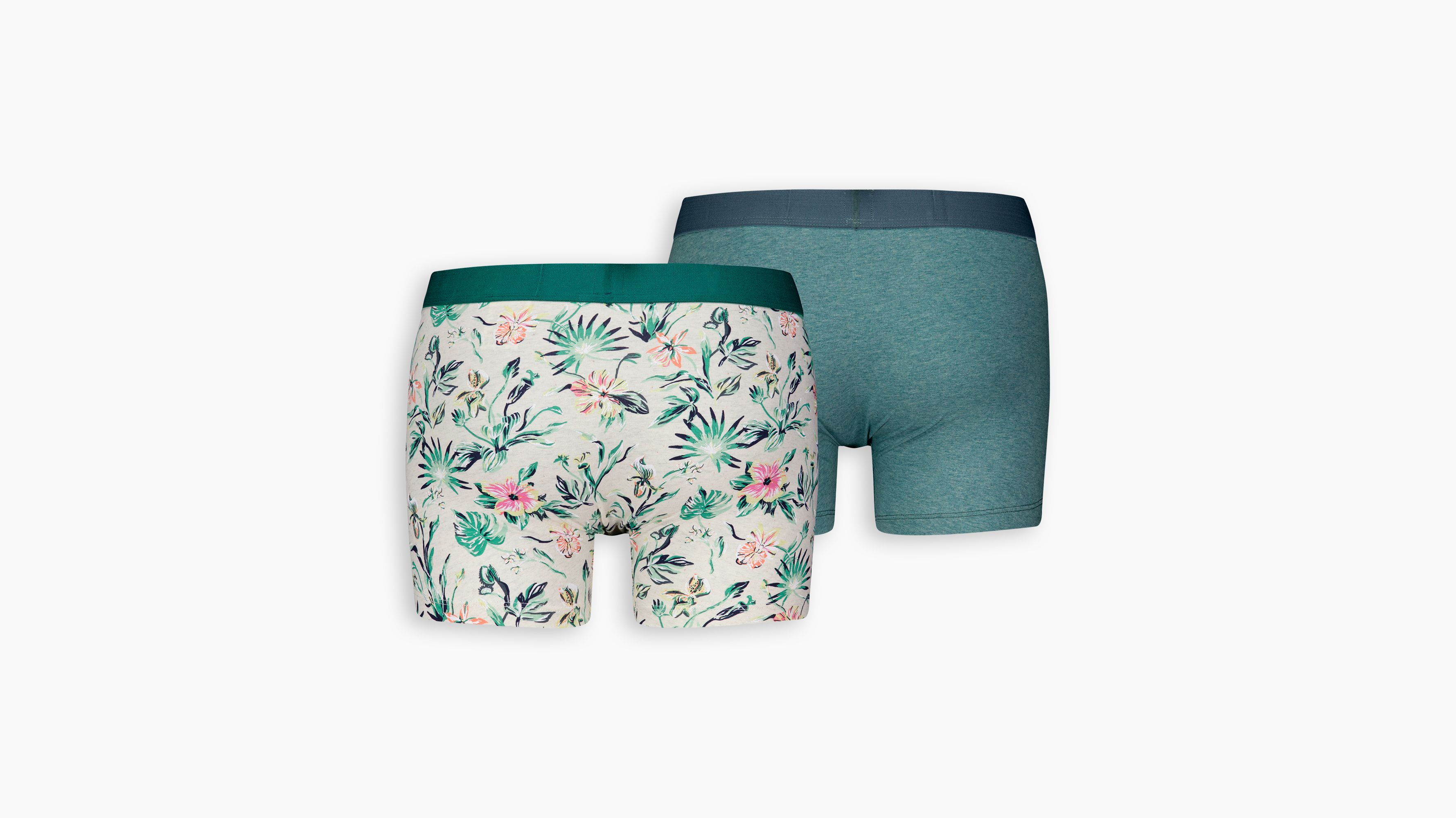 Levi's® caleçons - Lot de 2 - Marsellow/Green - Vert