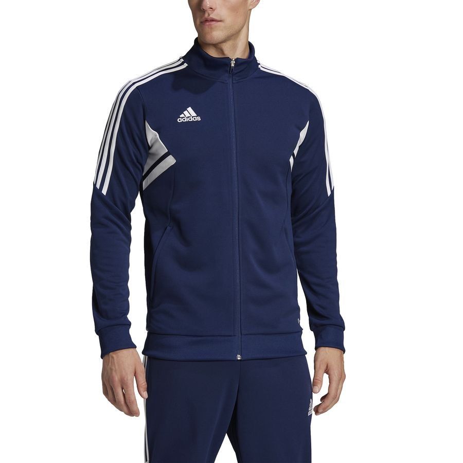 adidas Veste Condivo 22 - Bleu/Blanc