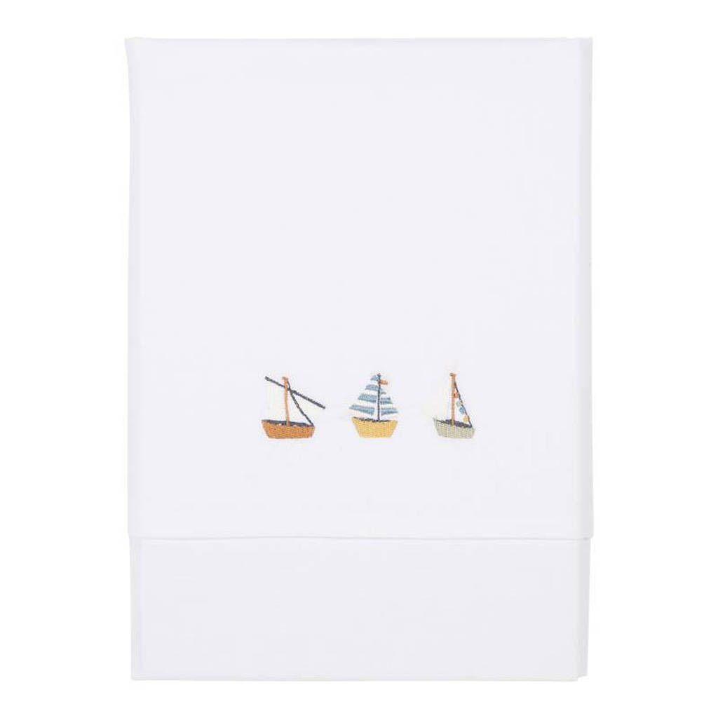 baby ledikantlaken Sailors Bay geborduurd 110x140 cm