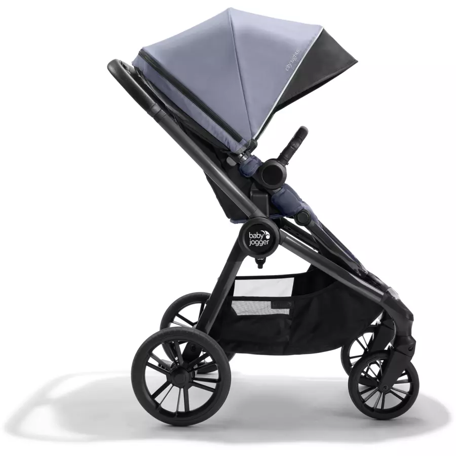 baby jogger Kinderwagen City Sights inkl. Babywanne Special Edition Commuter  Rahmen Charcoal inkl. Wetterschutz