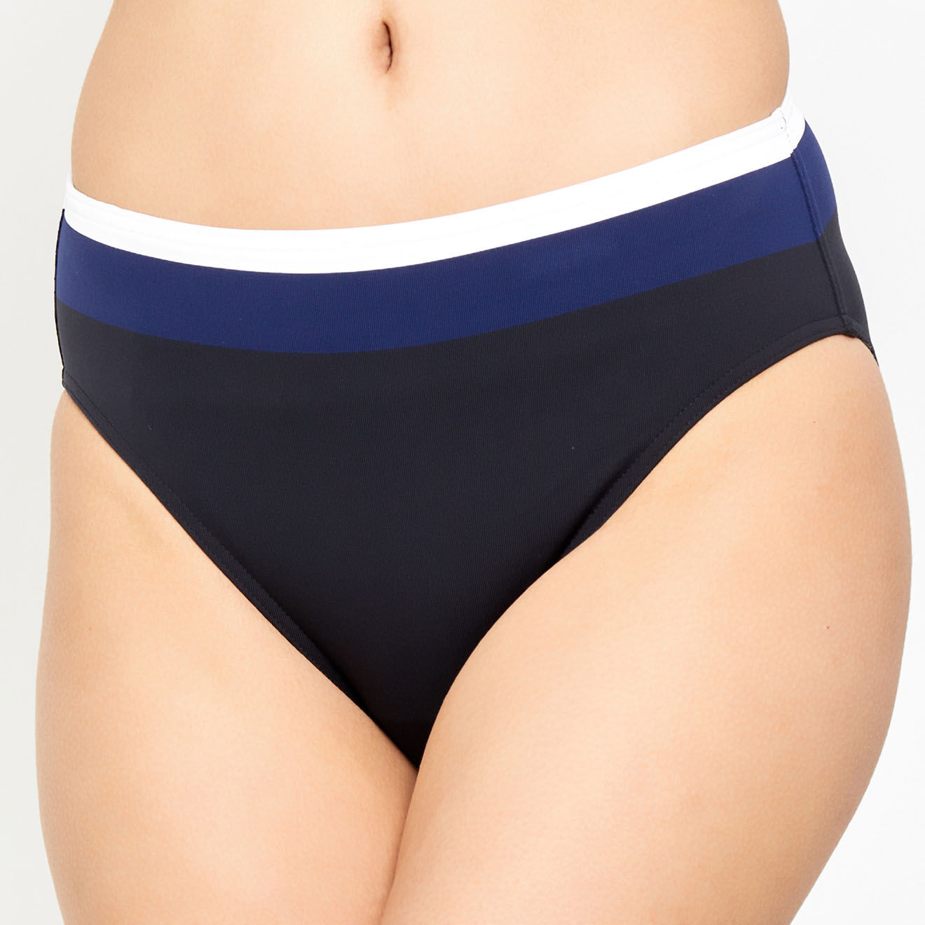 Iodus Bas de maillot de bain Zenobia noir/bleu/blanc