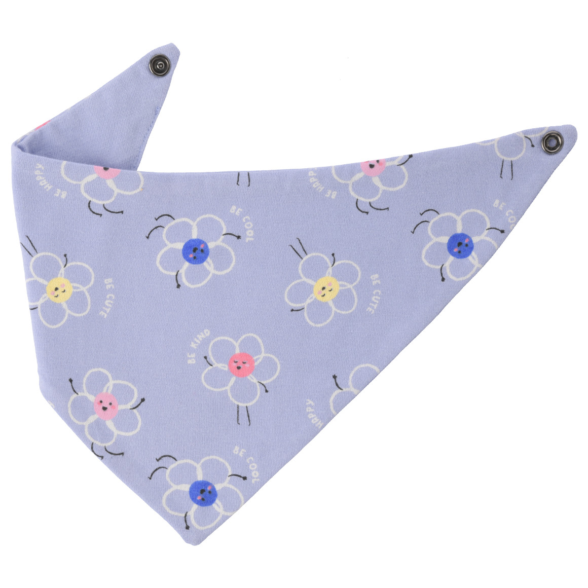 Topomini Baby Bandana zum Wenden helllila