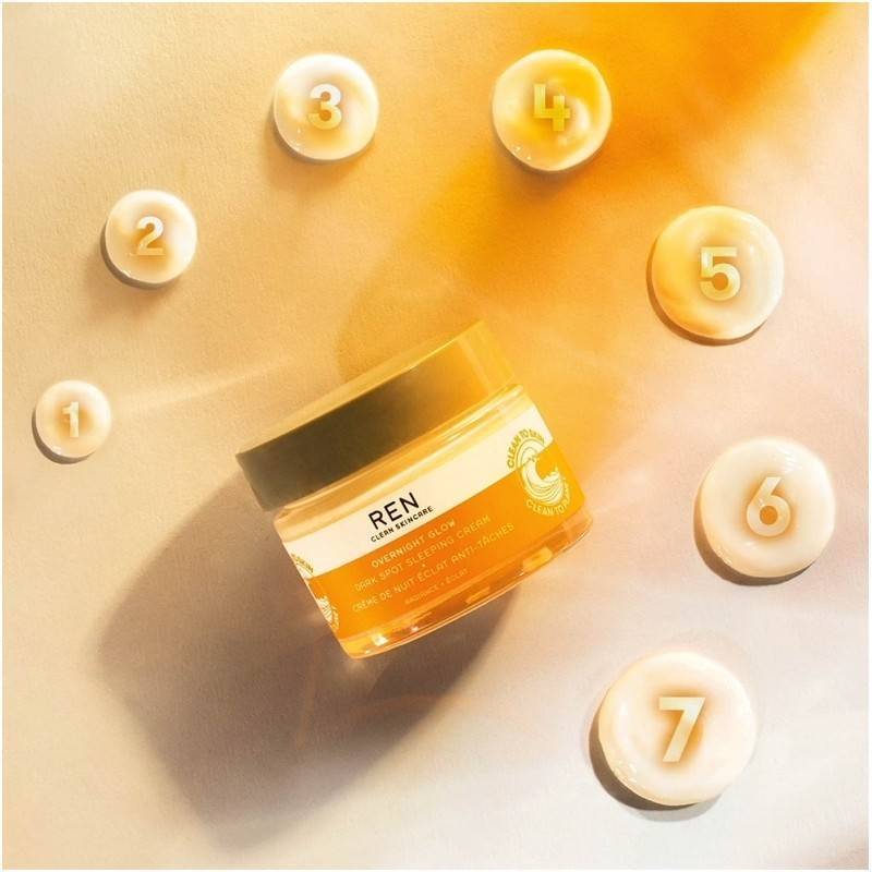 Ren Skincare Overnight Glow Dark Spot Sleeping Cream 50 ml