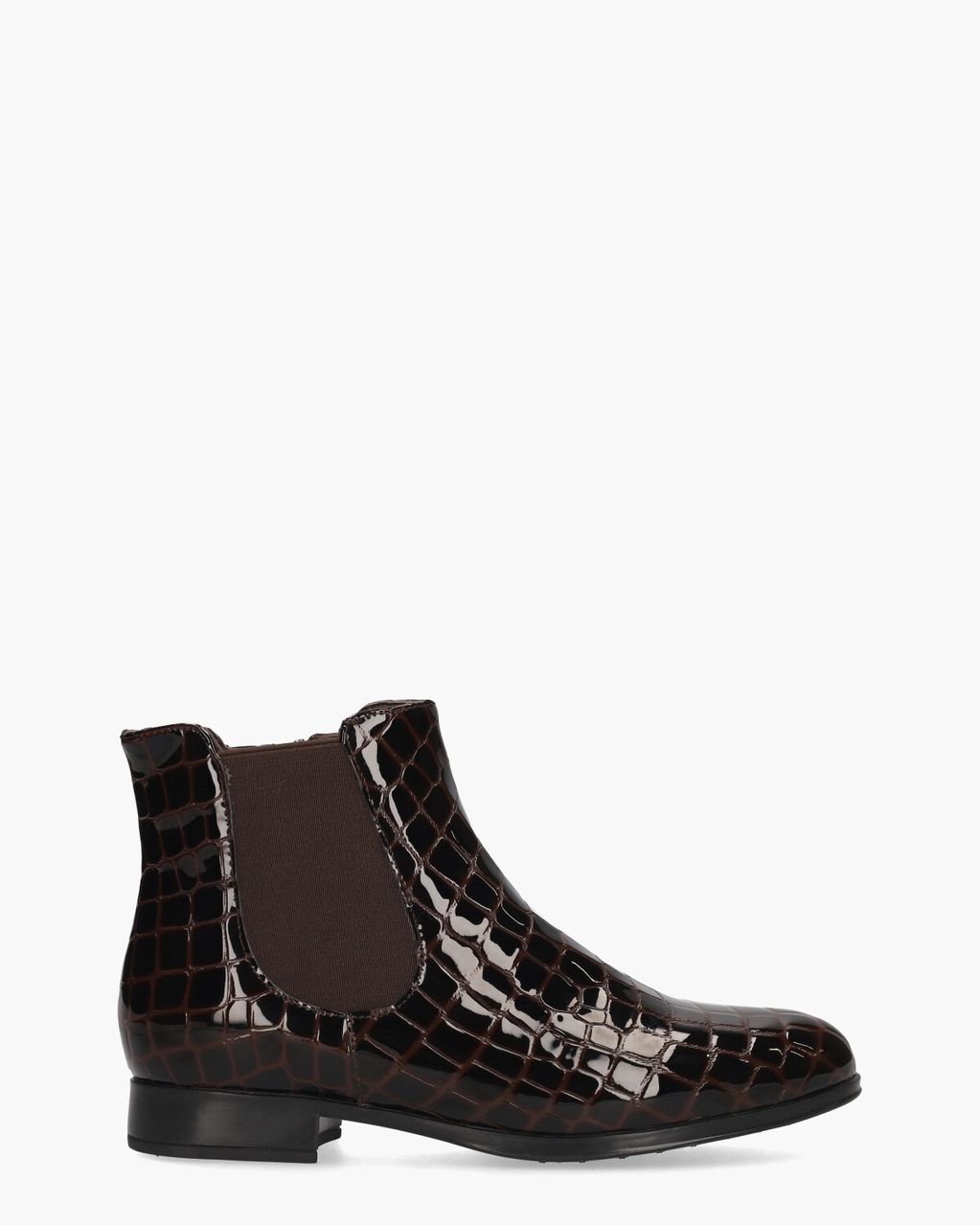 Di Lauro Valencia Donkerbruin Dames Chelseaboots