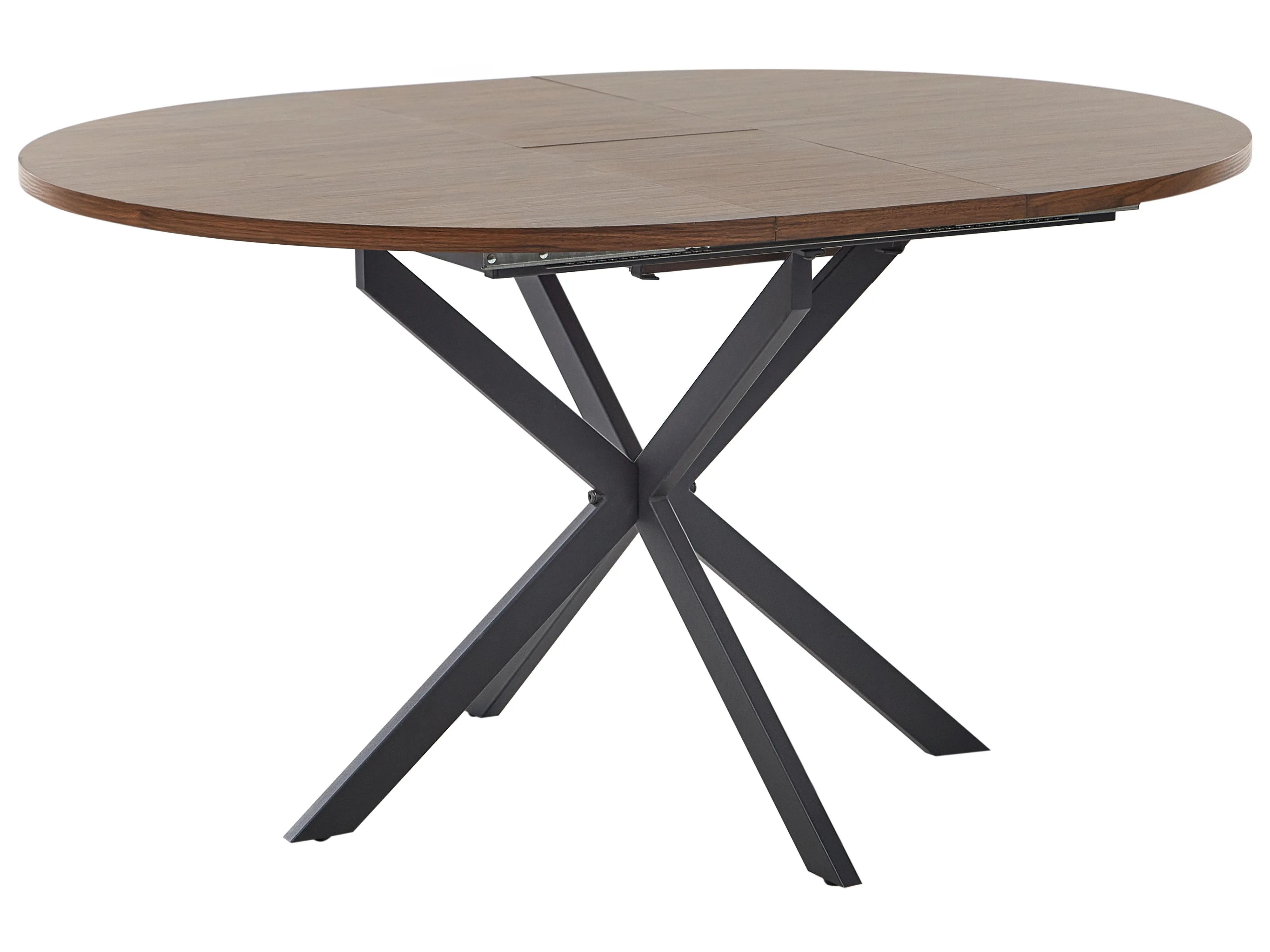 Eettafel uitschuifbaar FRIONA Donkerbruin 110 cm 110/140 cm