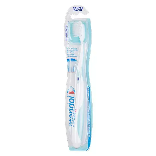 Escova de dentes Meridol Soft para gengivas sensíveis