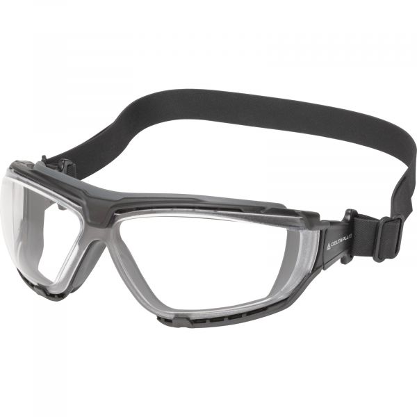 Deltaplus Óculos Policarbonato Monobloc Incolor Ajustável