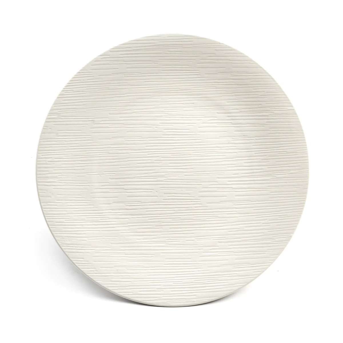 Magma Ivoire - Assiette de présentation 29 cm (lot de 6) Médard de Nob