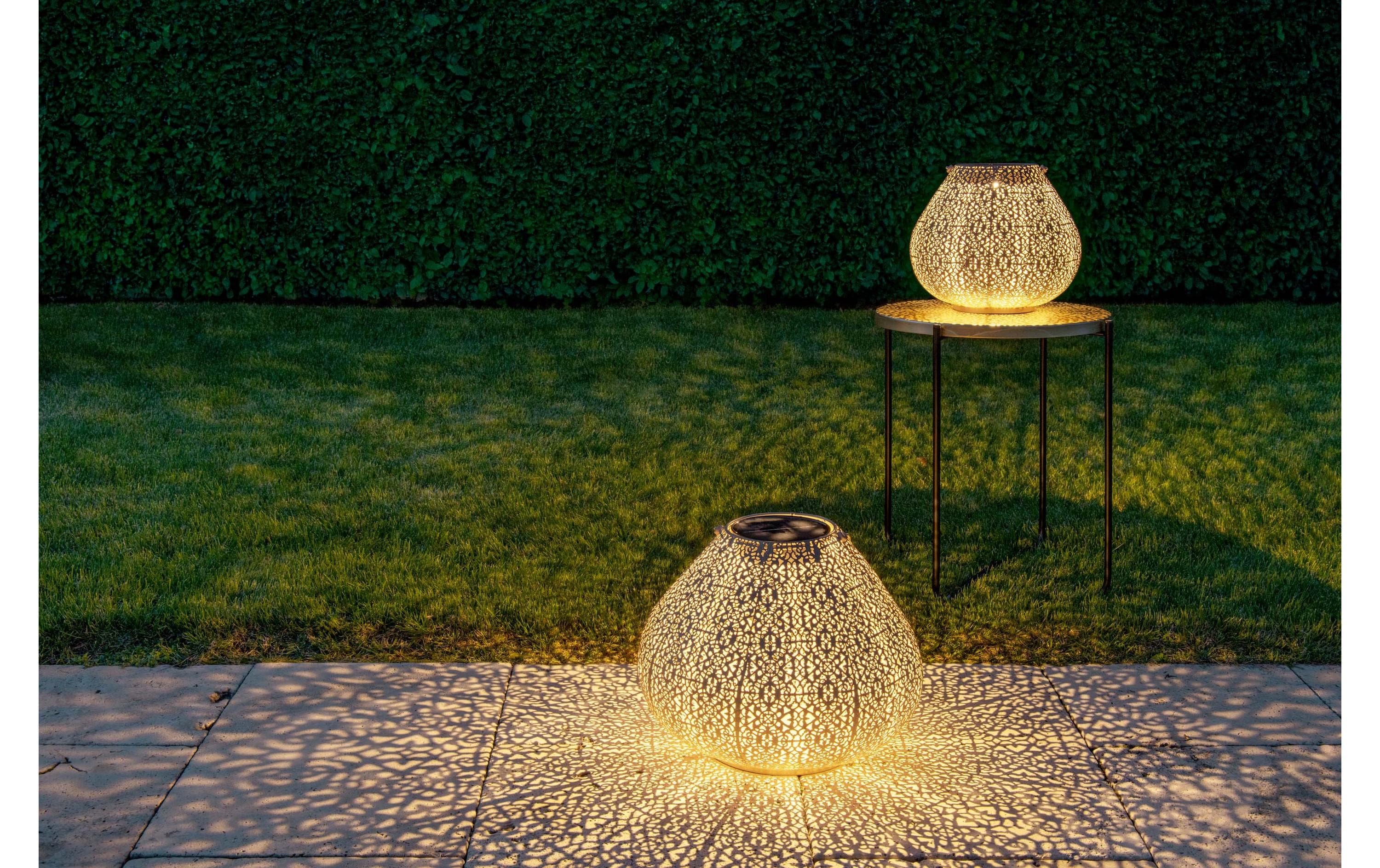 Laterne Solar Antic Lantern Jade L, BeigeSolarleuchte zum Aufstellen