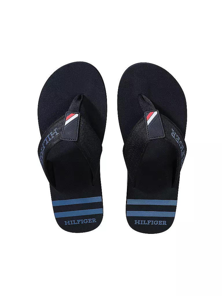 TOMMY HILFIGER Badeschuhe - Zehentrenner  blau