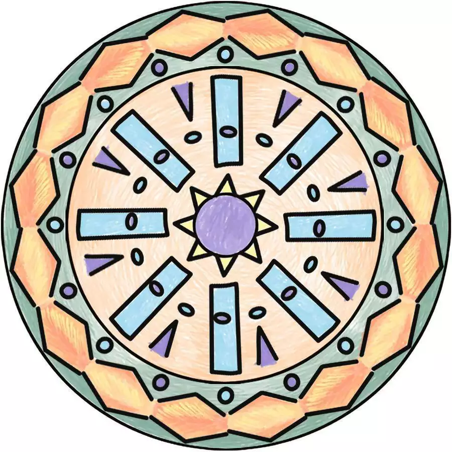 Ravensburger Midi Mandala-Designer Boho Style bunt