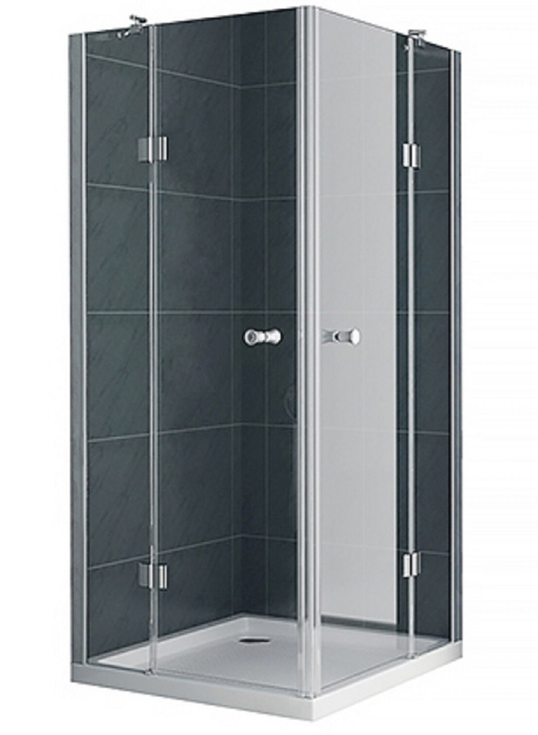 Jet-Line Glasdusche NEAPEL Klarglas