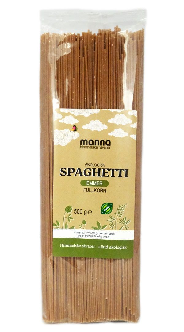 Pasta, Emmer-spaghetti, fullkorn