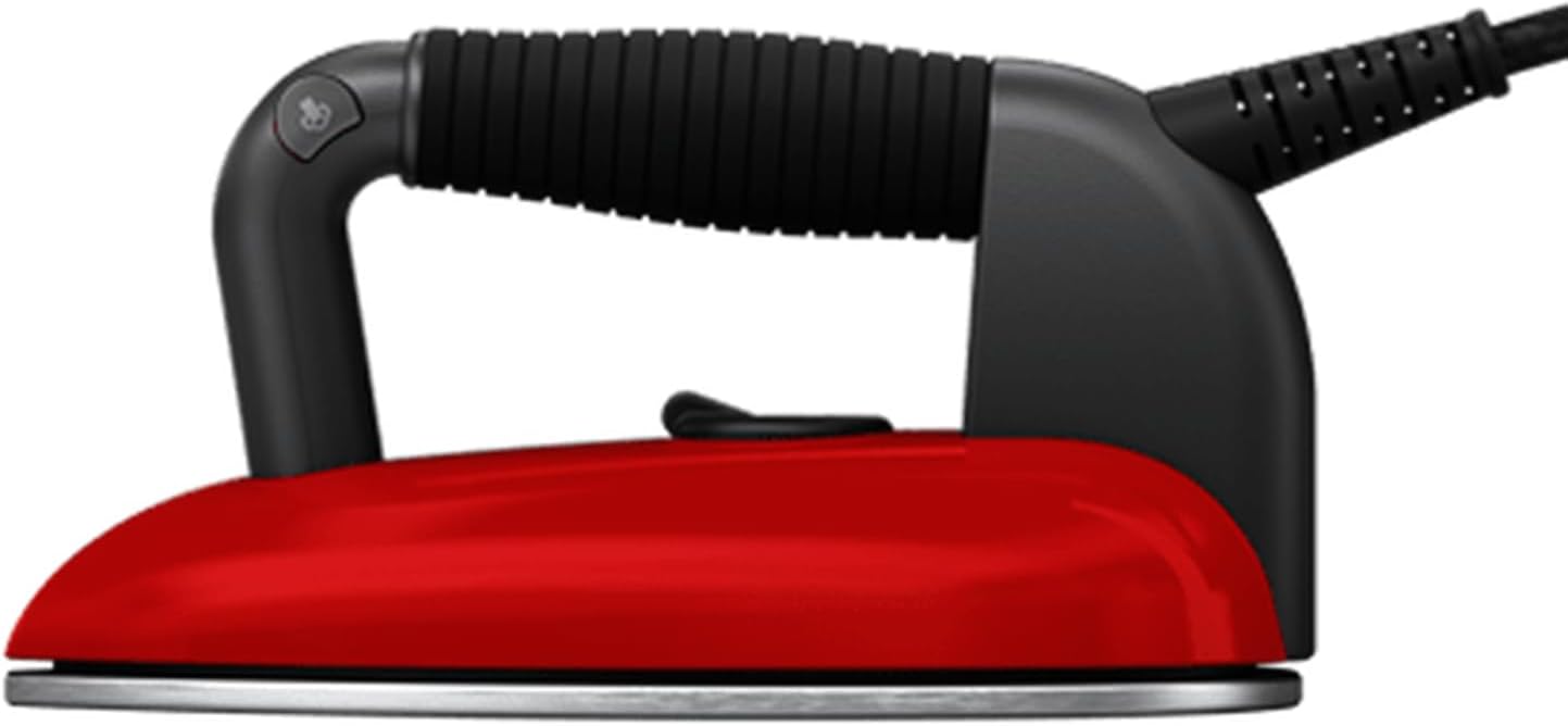 Laurastar Lift Original Red, Dampfbügelstation, 3-in-1 Bügelstation, die Ihre Kleidung entknittert, bügelt und reinigt, Hygienische Dampf, Abnehmbarer Wassertank, Vertikales Bügeln, Rot