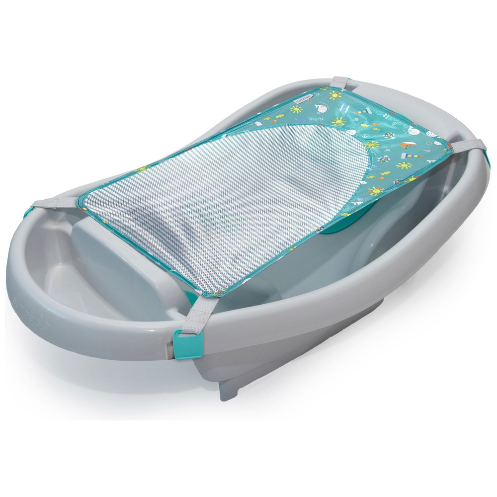 Summer by Ingenuity Comfy Clean Deluxe Baby- und Kleinkindbadewanne