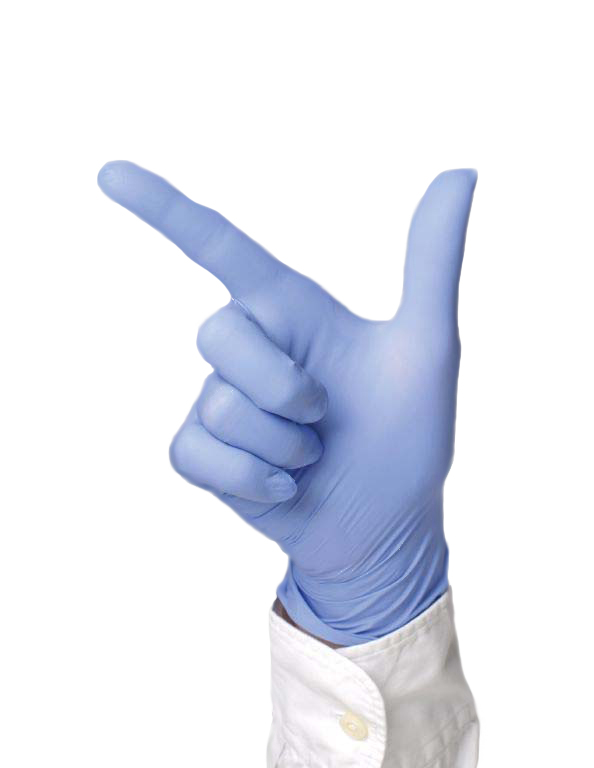 SENTINA Ambidextrous Untersuchungshandschuhe<br>200 Stück, L 8-9, Nitrile puderfrei