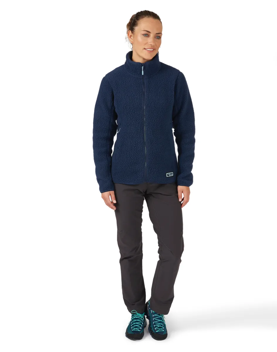 Rab Women's Shearling Jacket Deep Ink
