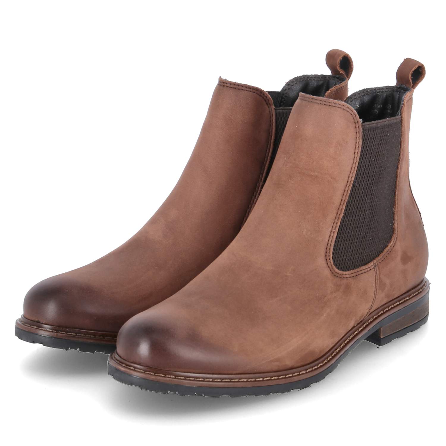 Tamaris Chelsea Boots - chocolate nubuc