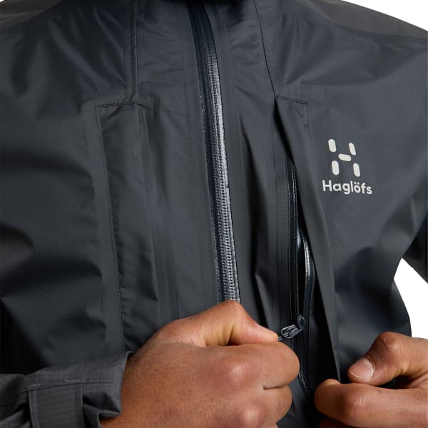 Veste randonnée HAGLÖFS HAGLOFS L.I.M RUGGED GTX JACKET MAGNETITE