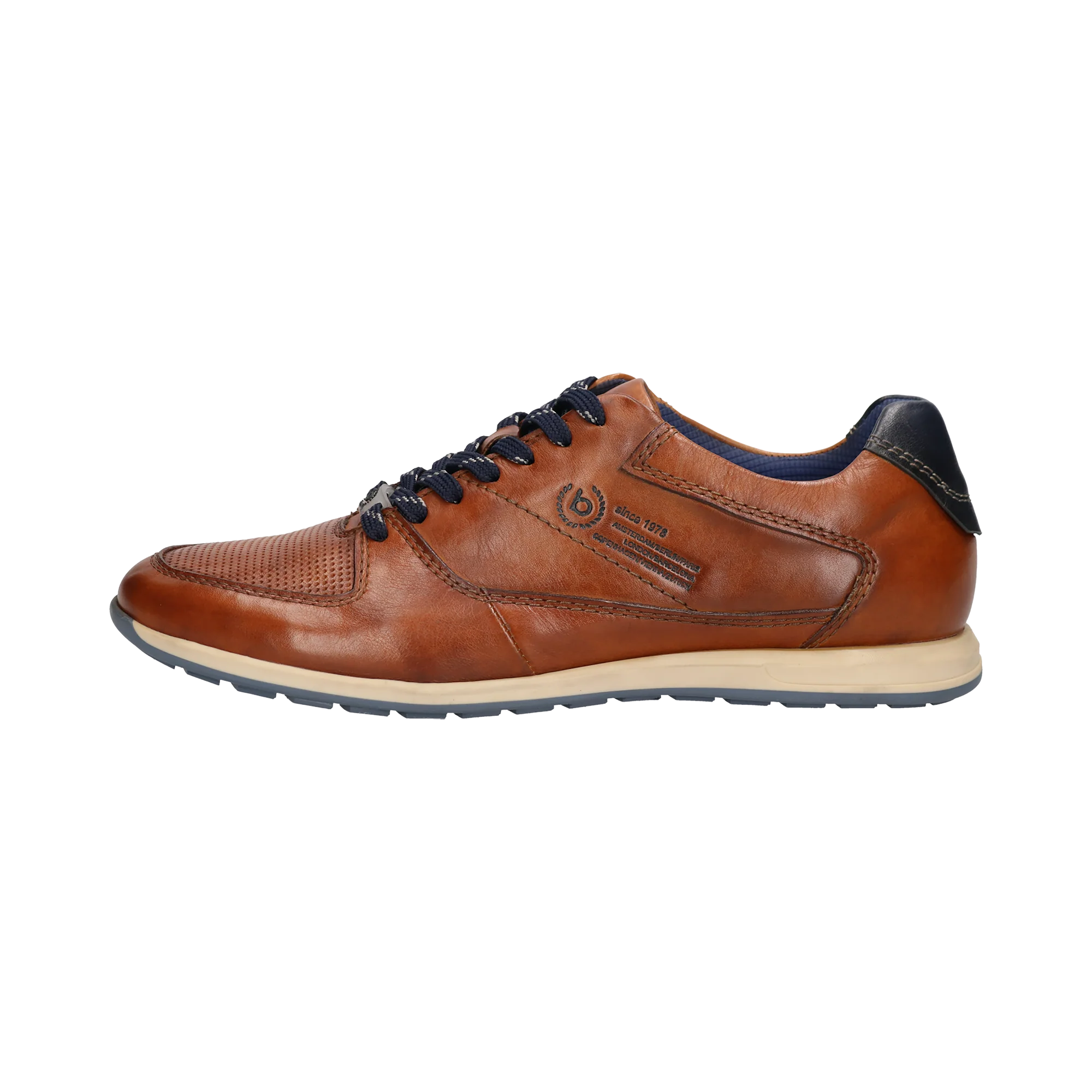 Sneaker cognac