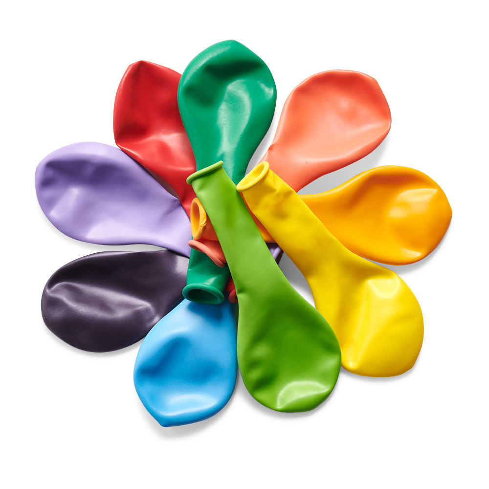 Ballon de baudruche multicolore x100