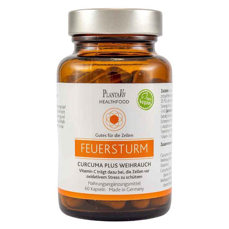 Curcuma plus Weihrauch Kapseln, 60 St
