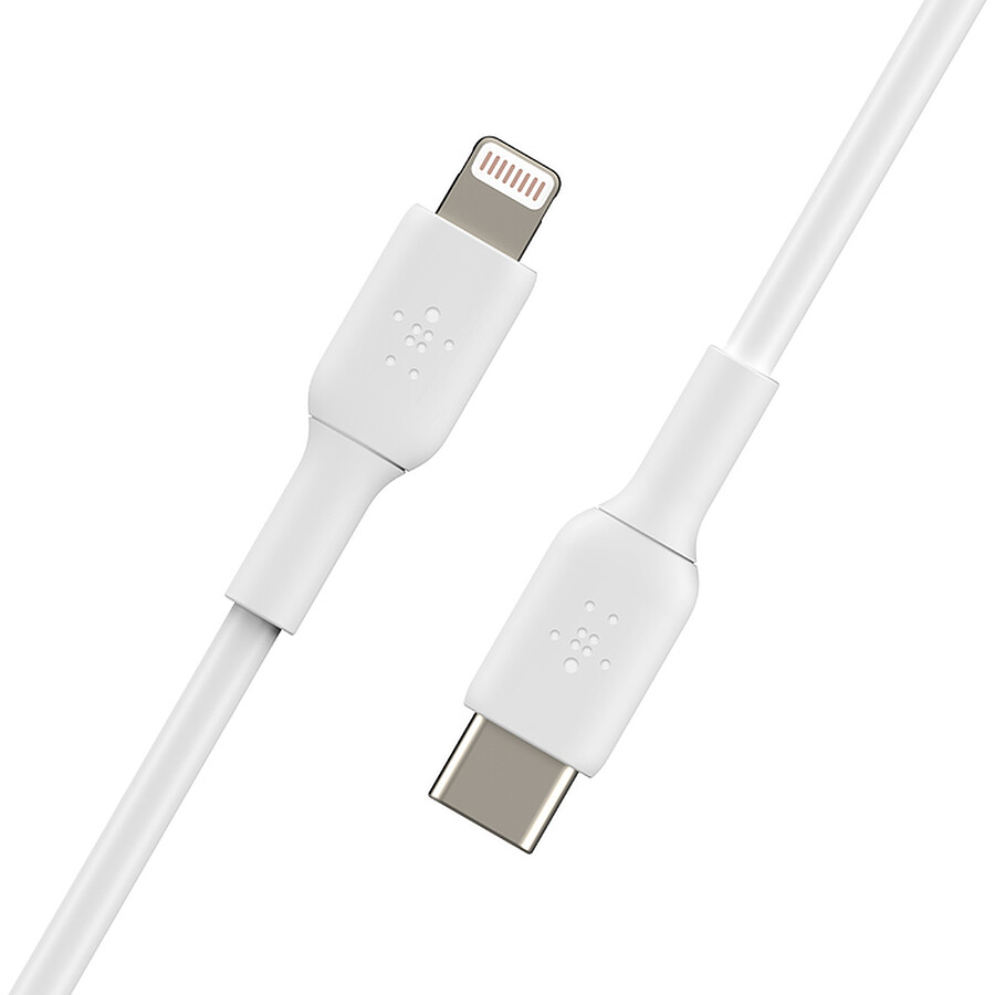 Belkin Boost Charge USB-C vers Lightning (Blanc) - 2 m