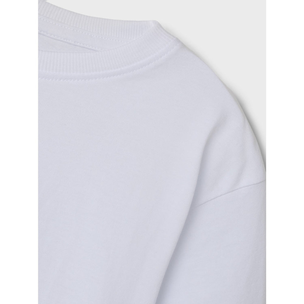 Køb Name It Bright White Vobbo Regular T-Shirt Noos